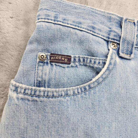 Vintage 90s Riders Skirt Womens 29 Floral Tiered Upcycled Repurposed Buckle Back - Picture 2 of 11